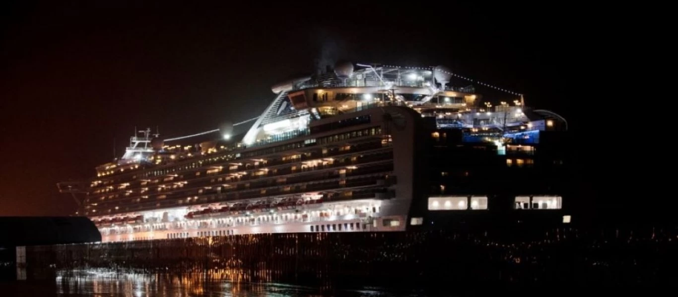 Ιαπωνία: Επιβάτες που αποβιβάστηκαν από το Diamond Princess παρουσίασαν συμπτώματα κορωνοϊού πολύ αργότερα